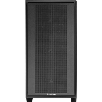  Корпус CHIEFTEC Night Hunter GS-03B-BLK-OP без БП, боковая панель из закаленного стекла, 3xPWM 140мм вентилятора спереди, 1xPWM 140мм вентилятор сзади 