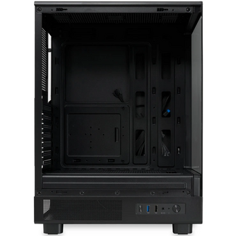  Корпус HSPD F510 (F510-TGBK), без БП, Panoramic Mid Tower, Black, TG, 0.5 SPCC, no fans ATX, mITX 180/280/160mm 1x2.5", 7xPCI 1xUSB-A 3.0, 1.0 
