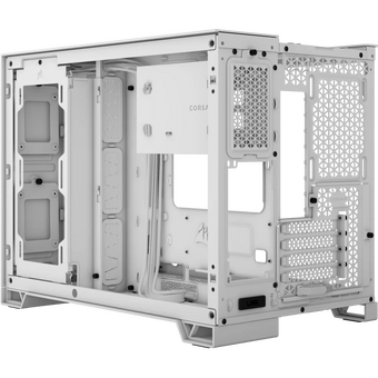  Корпус Corsair 2500D Airflow (CC-9011264-WW) без БП, Black, Midi-Tower, TG, no fan, 2xUSB-A 3.2, 1xUSB Type-C, mATX, mITX 