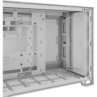  Корпус Corsair 2500D Airflow (CC-9011264-WW) без БП, Black, Midi-Tower, TG, no fan, 2xUSB-A 3.2, 1xUSB Type-C, mATX, mITX 