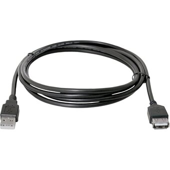  Кабель Defender USB02-06 (87456) USB2.0 AM-AF 1.8м PolyBag 