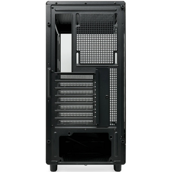  Корпус HSPD F510 (F510-TGBK), без БП, Panoramic Mid Tower, Black, TG, 0.5 SPCC, no fans ATX, mITX 180/280/160mm 1x2.5", 7xPCI 1xUSB-A 3.0, 1.0 