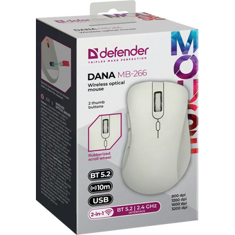  Мышь DEFENDER Dana MB-266 (52266) Серый 