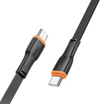 Дата-кабель BOROFONE BX118 Esplendido 60W C to C черный 