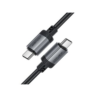  Кабель ACEFAST AF-C20-03-BK USB-C To USB-C Aluminum Alloy Charging Data Cable Black 
