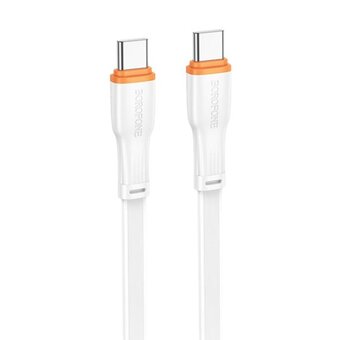  Дата-кабель BOROFONE BX118 Esplendido 60W C to C белый 