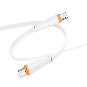  Дата-кабель BOROFONE BX118 Esplendido 60W C to C белый 