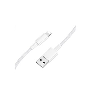  Дата-кабель BOROFONE BX117 Source PD iP белый 