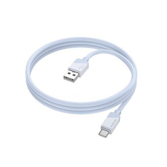  Дата-кабель BOROFONE BX107 Excellent charging data cable Type-C синий 