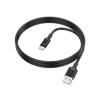  Дата-кабель BOROFONE BX111 Feliz Type-C черный 