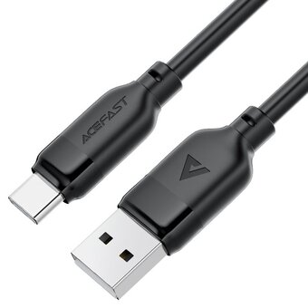  Кабель ACEFAST AF-C16-04-BK USB-A To USB-C Tpe Charging Data Cable Black 