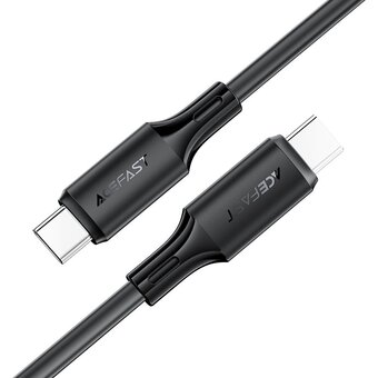  Кабель ACEFAST AF-C17-03-BK USB-C To USB-C Silicone Charging Data Cable Black 