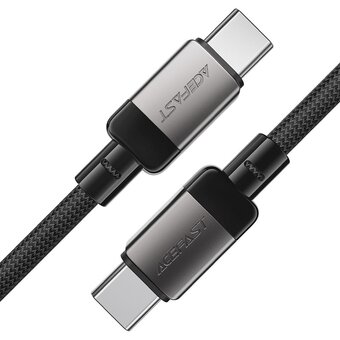  Кабель ACEFAST AF-C9-03-BK USB-C to USB-C charging data cable 1.2m Black 