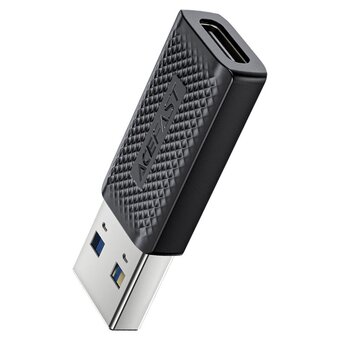  Адаптер ACEFAST AF-J2-BK USB-C to USB-A adapter Black 