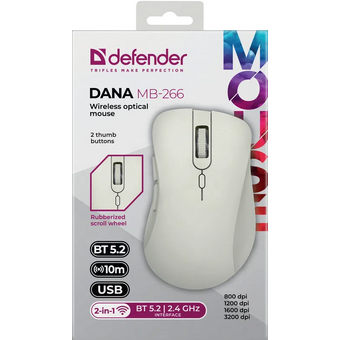  Мышь DEFENDER Dana MB-266 (52266) Серый 
