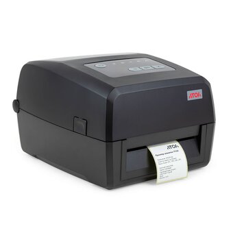  Термопринтер Атол TT44 (60110) 203dpi 203мм/с/USB/RS232/Eth для печ.накл. черный 