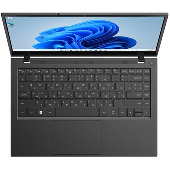  Ноутбук Rikor Nino 835E660B 203.2 15,6" FHD IPS 300N/i5-1235U/16Gb/512Gb SSD/UMA/RJ45/W11 Pro/Black 