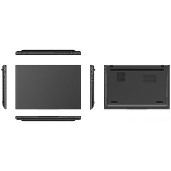  Ноутбук Rikor Nino 835E660B 203.2 15,6" FHD IPS 300N/i5-1235U/16Gb/512Gb SSD/UMA/RJ45/W11 Pro/Black 