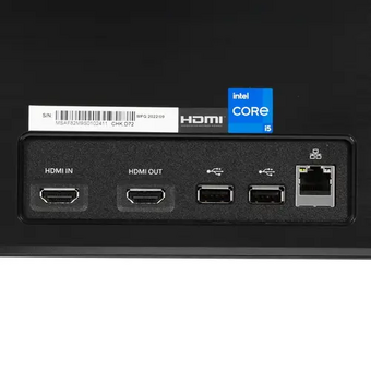  Моноблок MSI Modern AM272P 12M-1021XRU (9S6-AF8211-1021) 27" Full HD i3 1215U (1.2) 16Gb SSD256Gb UHDG без ОС GbitEth 120W клавиатура мышь черный 
