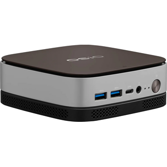  Неттоп OSIO BaseLine B51i-008 Intel Core i3 1215U, DDR4 8ГБ, 256ГБ(SSD), Intel UHD Graphics, Windows 11 Pro, коричневый и серебристый 