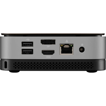  Неттоп OSIO BaseLine B51i-008 Intel Core i3 1215U, DDR4 8ГБ, 256ГБ(SSD), Intel UHD Graphics, Windows 11 Pro, коричневый и серебристый 