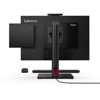  Неттоп Lenovo ThinkCentre Tiny M70q-5 (12TD0050UM) slim i5 13400T (1.3) 16Gb SSD512Gb UHDG Windows 11 Pro 64 WiFi BT 90W kb мышь клавиатура черный 
