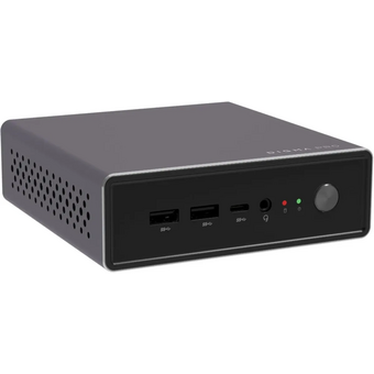  Неттоп Digma Pro Minimax U1 (DPP3-ADXW03) i3 1215U (1.2) 16Gb SSD512Gb UHDG Windows 11 Pro GbitEth WiFi BT 60W темно-серый/черный 