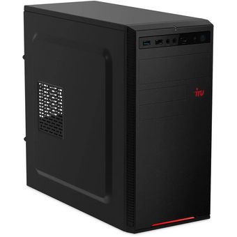  ПК iRU Planio 310H6SEV Mini (2109280) Intel Core i5 12400, DDR4 16ГБ, 512ГБ(SSD), Intel UHD Graphics 730, FreeDOS, черный, без русских букв 