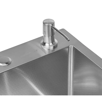  Кухонная мойка Wisent WS35044 Satin с коландером, дозатором и сифоном 