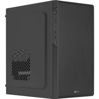  Корпус FORMULA CS-106-S-BK-V1 black MiniTower (mATX, без БП, 2xUSB Type-A) 