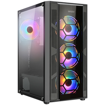  Корпус Ginzzu CL270 Fan FRGB*4 12LC4 