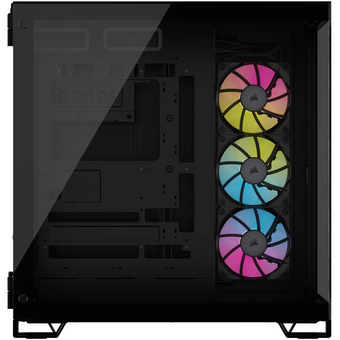  Корпус Corsair iCUE Link 6500X RGB (CC-9011269-WW) без БП, Black, Midi-Tower, TG, 3x120mm 4xUSB-A 3.2, 1xUSB Type-C, E-ATX, ATX, mITX 