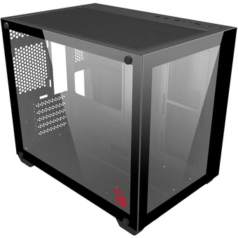  Корпус Bloody BD-CC108 черный без БП mATX 9x120mm 2xUSB3.0 audio bott PSU 