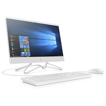  Моноблок HP 200 G4 (6D417EA/16GB) 21.5" Full HD, Intel Core i5 1235U, 16ГБ DDR4, 512ГБ SSD, с оптическим приводом, FreeDOS белый 
