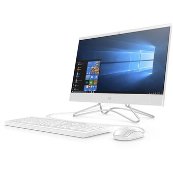  Моноблок HP 200 G4 (6D417EA/16GB) 21.5" Full HD, Intel Core i5 1235U, 16ГБ DDR4, 512ГБ SSD, с оптическим приводом, FreeDOS белый 