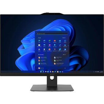  Моноблок MSI Modern AM272P 12M-1246RU (9S6-AF8211-1246) 27" Full HD i5 1235U (1.3) 16Gb SSD500Gb Iris Xe W11P GbitEth 120W клавиатура мышь Cam черный 