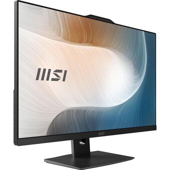  Моноблок MSI Modern AM272P 12M-1246RU (9S6-AF8211-1246) 27" Full HD i5 1235U (1.3) 16Gb SSD500Gb Iris Xe W11P GbitEth 120W клавиатура мышь Cam черный 