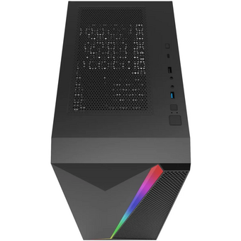 Корпус Bloody BD-CC106 черный без БП ATX 8x120mm 1xUSB2.0 1xUSB3.0 audio bott PSU 