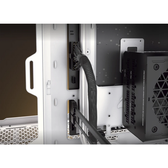  Корпус Corsair 6500D Airflow (CC-9011260-WW) без БП, White, Midi-Tower, TG, no fan, 4xUSB-A 3.2, 1xUSB Type-C, E-ATX, ATX, mITX 