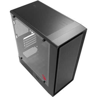  Корпус Bloody BD-CC118 черный без БП mATX 8x120mm 2xUSB2.0 1xUSB3.0 audio bott PSU 