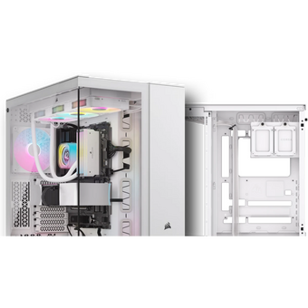  Корпус Corsair 6500D Airflow (CC-9011260-WW) без БП, White, Midi-Tower, TG, no fan, 4xUSB-A 3.2, 1xUSB Type-C, E-ATX, ATX, mITX 