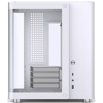  Корпус JONSBO TK-1 White без БП, Mini-Tower, TG, no fan, 1xUSB-A 3.2 + mATX, mITX 