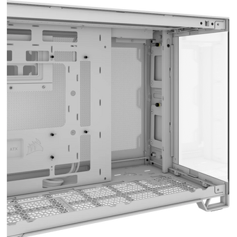  Корпус Corsair 2500X Airflow (CC-9011266-WW) без БП, White, Midi-Tower, TG, no fan, 2xUSB-A 3.2, 1xUSB Type-C, mATX, mITX 