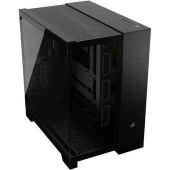  Корпус Corsair iCUE Link 6500X RGB (CC-9011269-WW) без БП, Black, Midi-Tower, TG, 3x120mm 4xUSB-A 3.2, 1xUSB Type-C, E-ATX, ATX, mITX 