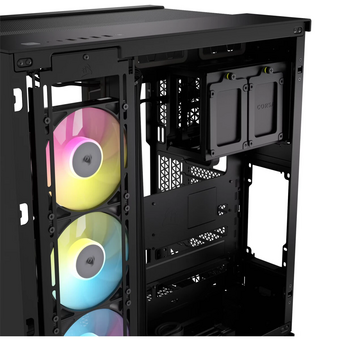  Корпус Corsair iCUE Link 6500X RGB (CC-9011269-WW) без БП, Black, Midi-Tower, TG, 3x120mm 4xUSB-A 3.2, 1xUSB Type-C, E-ATX, ATX, mITX 