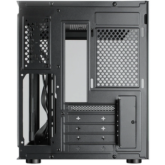  Корпус Ginzzu V100 закаленное стекло 1*USB 3.0,1*USB 2.0, AU mATX 