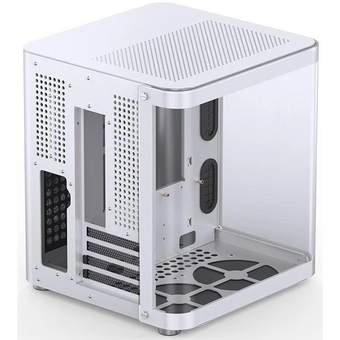 Корпус JONSBO TK-1 White без БП, Mini-Tower, TG, no fan, 1xUSB-A 3.2 + mATX, mITX 