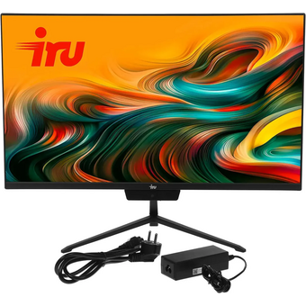  Моноблок iRU P233 (2087717) 23.8" Full HD, Intel Core i3 1220P, 16ГБ DDR4, 512ГБ SSD, без операционной системы черный 
