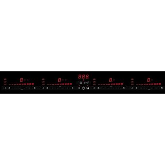  Варочная поверхность V-ZUG GAS641GSAZ черное стекло без рамки 