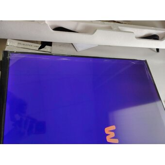  УЦ Телевизор TOPOMAX TM50UDSBK черный (плохая упаковка, не видит hdmi, полоса на экране) 